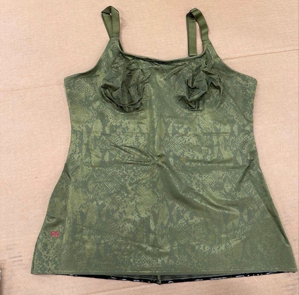 Ruby Ribbon Ultimate Cami Foliage Snake New Size 50